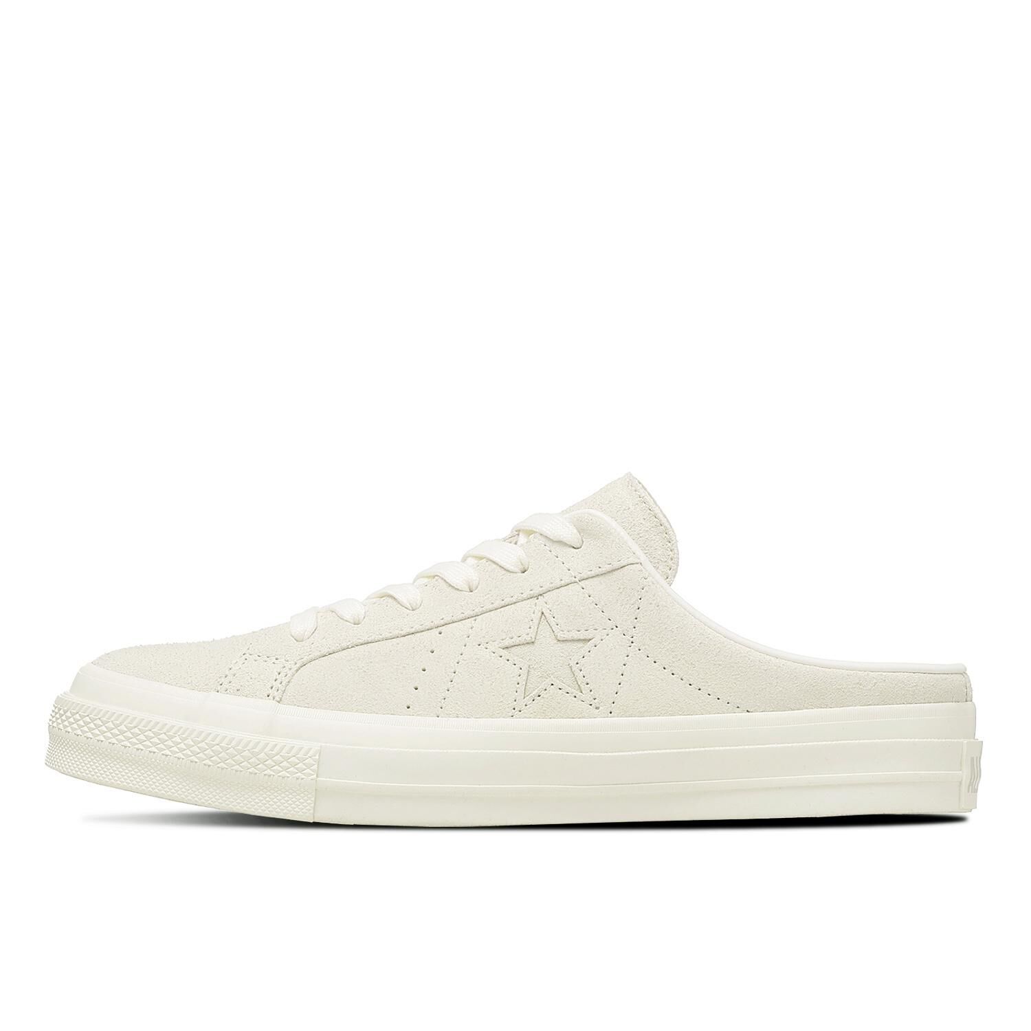 Converse One Star Suede Mule 日本限定 奶油白 懶人 穆勒鞋 33702980