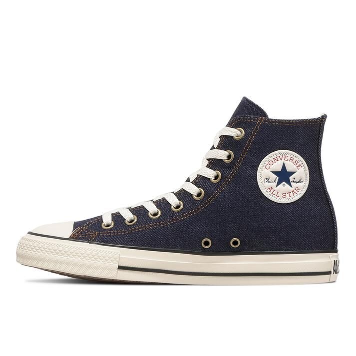 Converse AS DA HI 日本限定 牛仔藍 深藍 丹寧 男女 高筒 帆布鞋 31317820