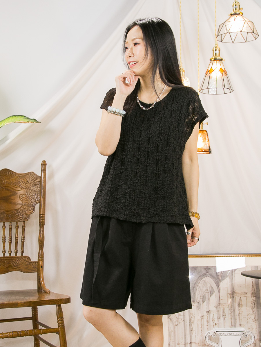 花花 通通 LACE TOP (有厘布)