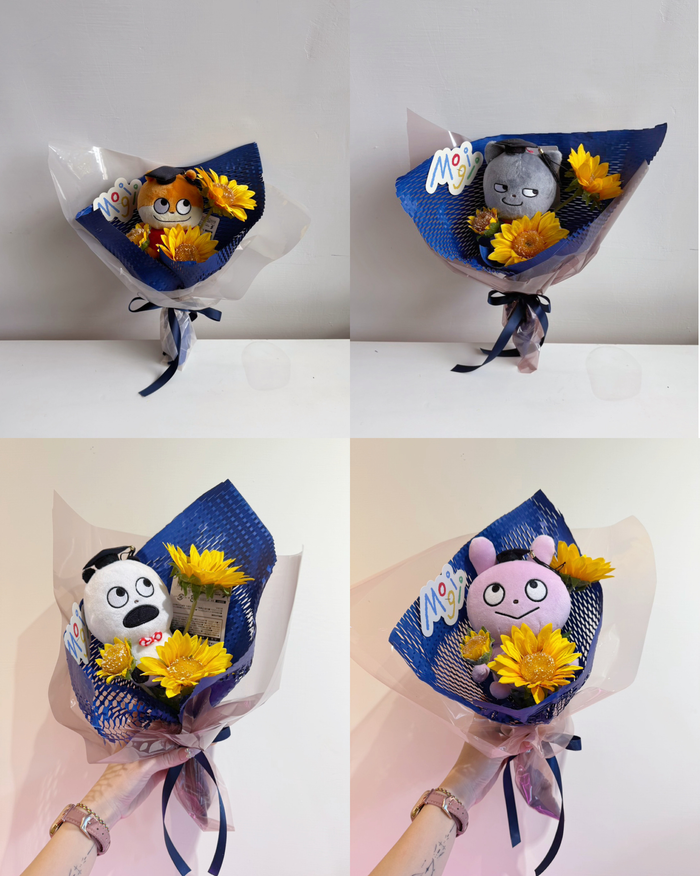 西村裕二小娃畢業花束