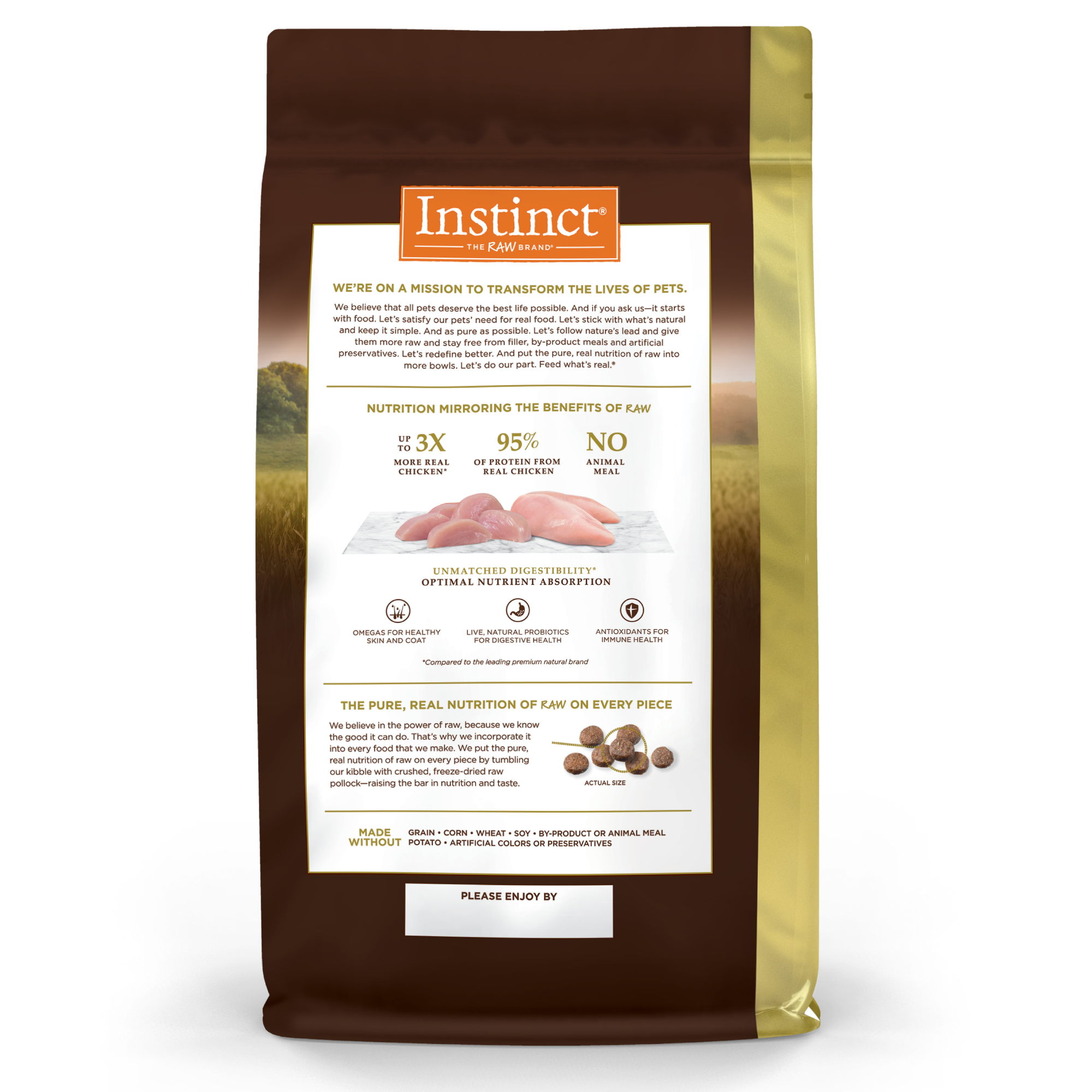 Instinct 頂級蛋白質貓糧| 雞肉| 4 lb