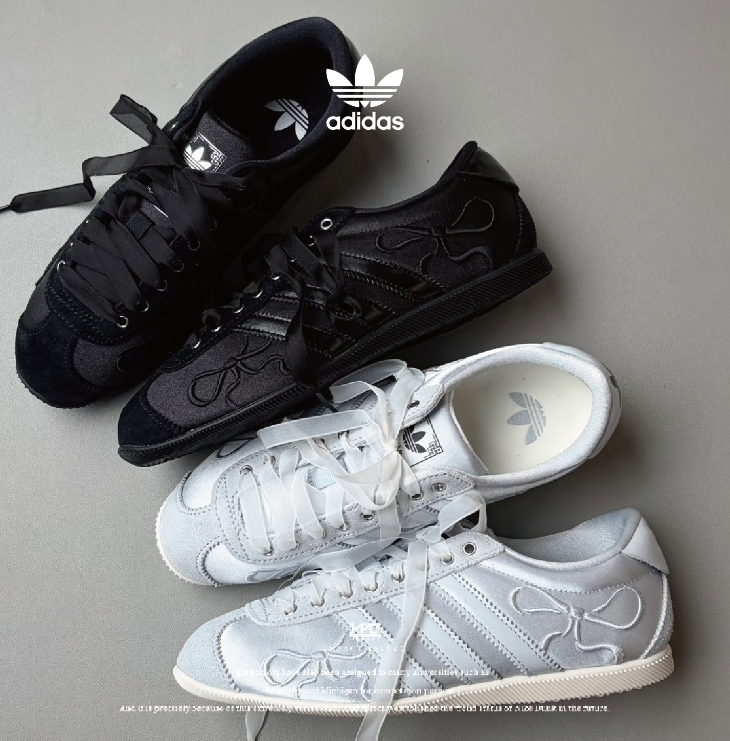 adidas ANFU 安福 薄底鞋 蝴蝶結 緞面 兩色 HQ5198 HQ5199