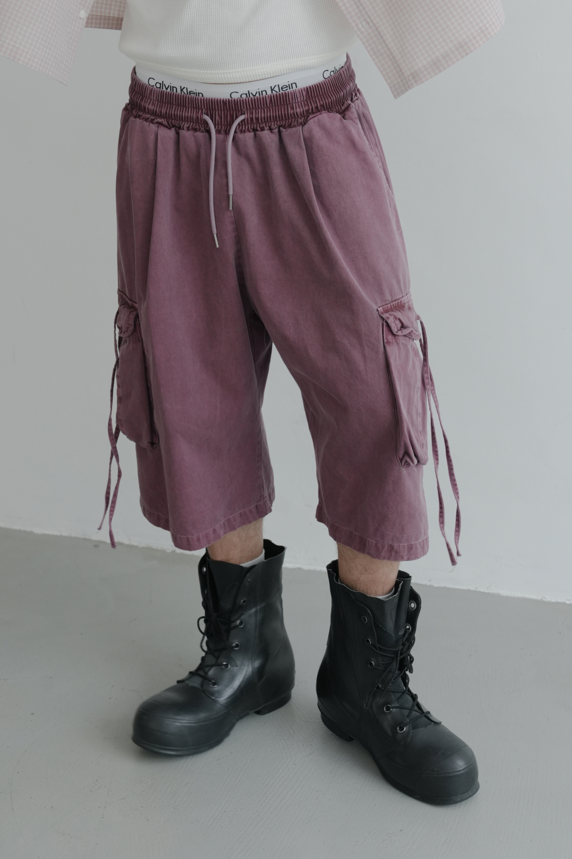 intarope pigment bermuda pants #五分褲