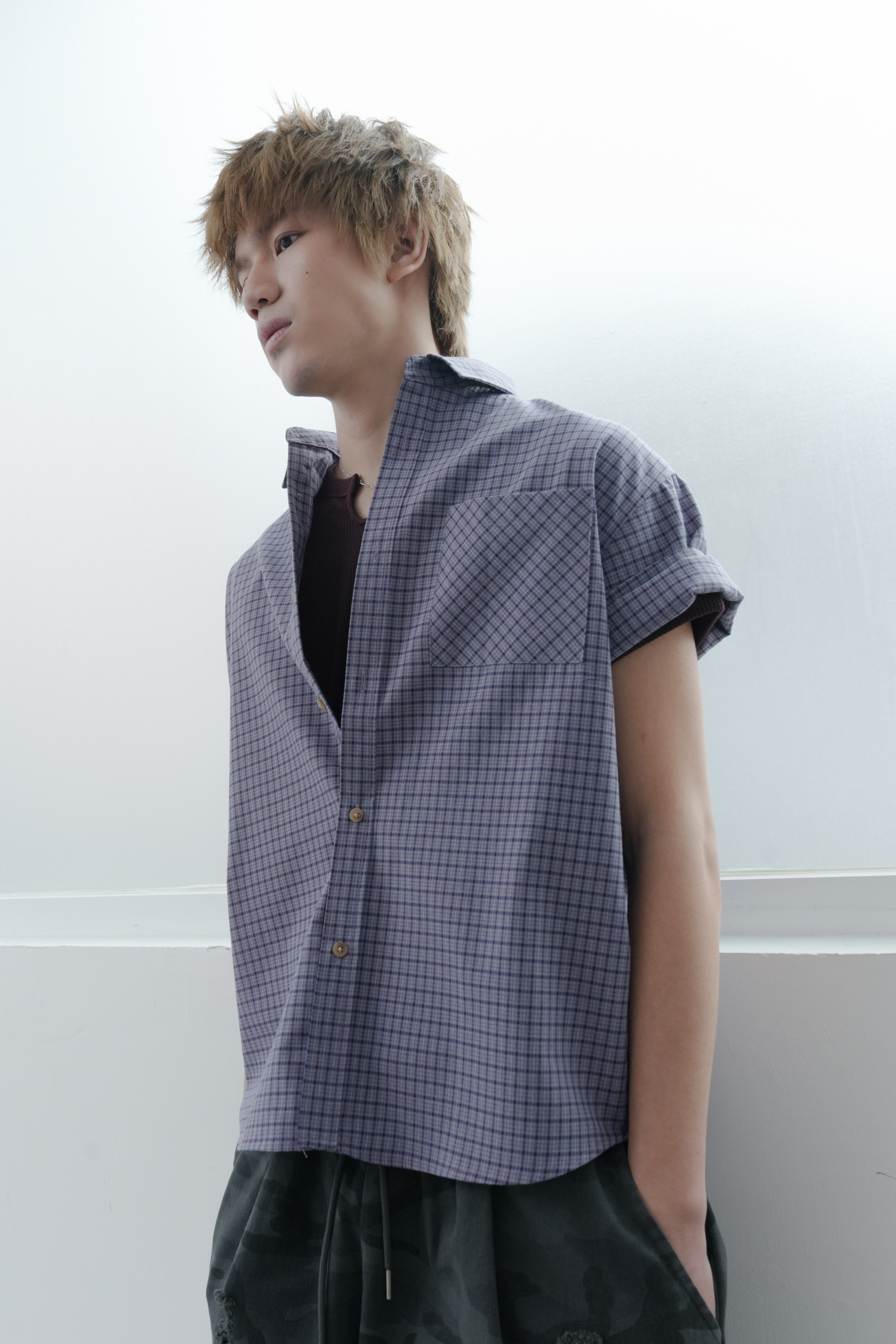 puppy check shirt #襯衫
