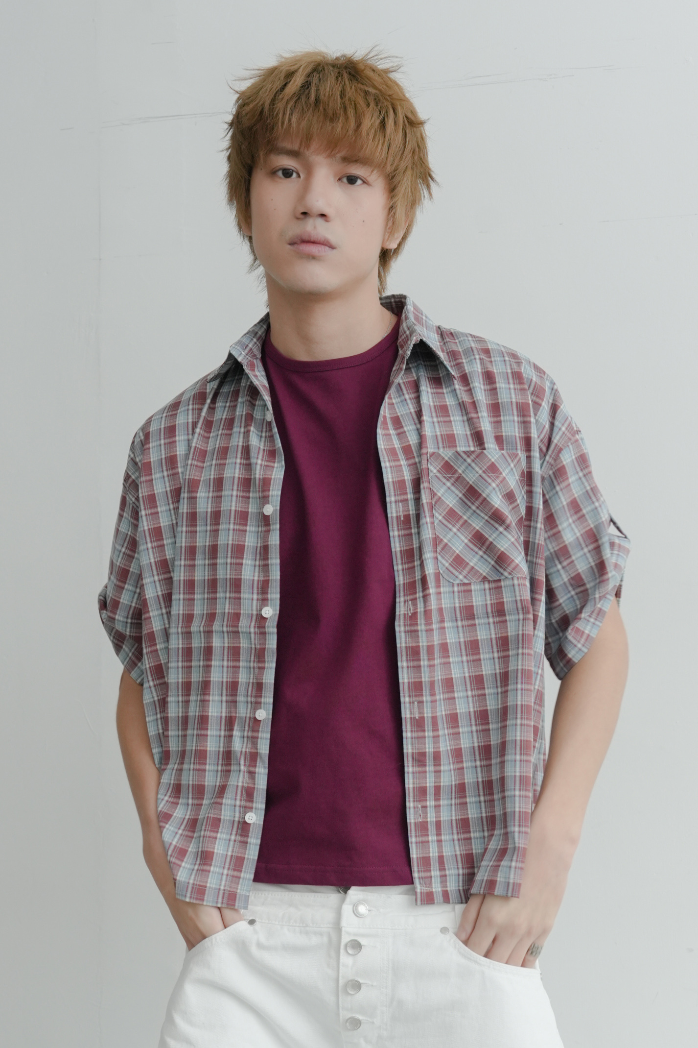 rabin roll-up shirt #襯衫