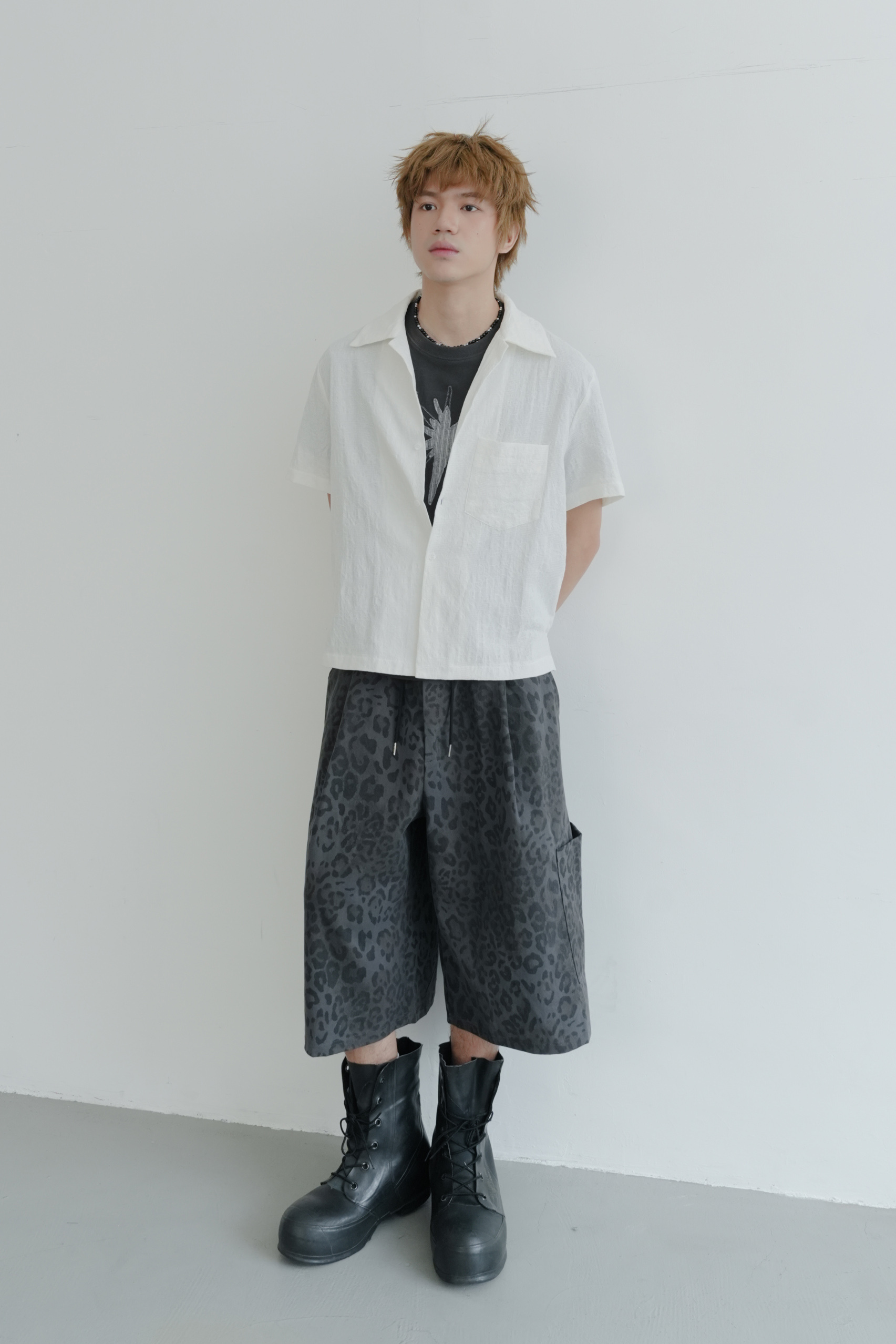 rose short sleeve shirt #襯衫