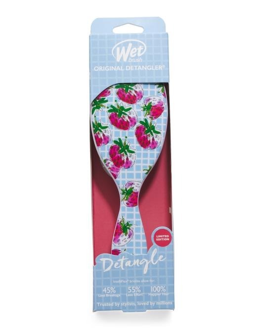 【預購】WET BRUSH H050701 草莓圖案順髮梳