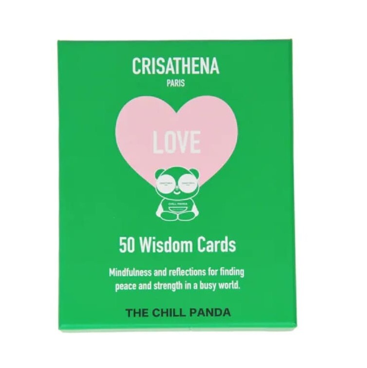 ACC-CCG0507-081 Crisathena love chill panda 50 wisdom cards (A81)