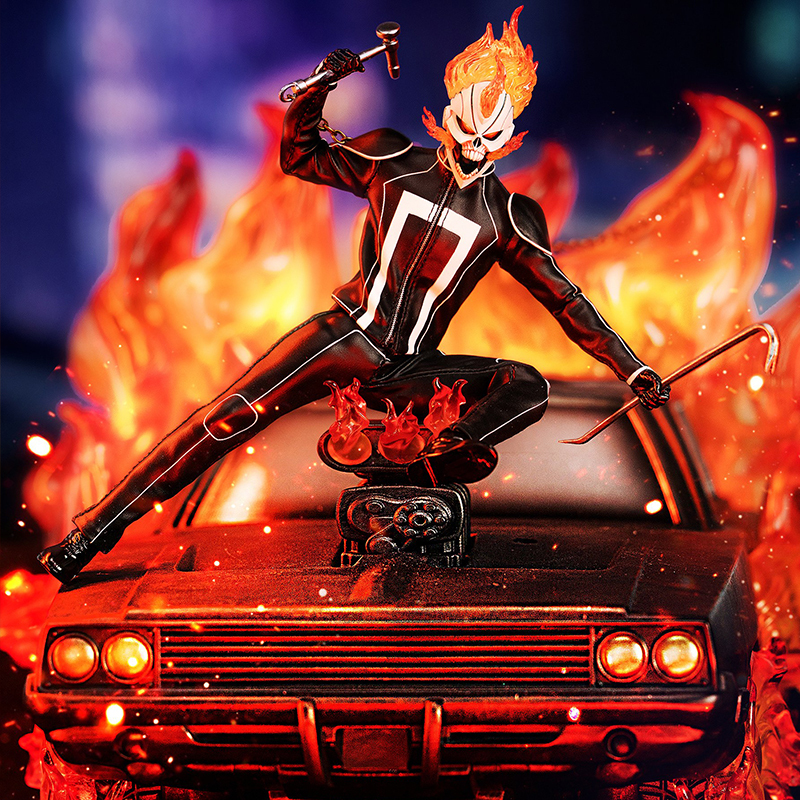 (Pre-Order) Sawtooth- Flame Head Knight 1/12 Action Figure (A Edition) + Flame Chariot Diorama Base (B Edition)