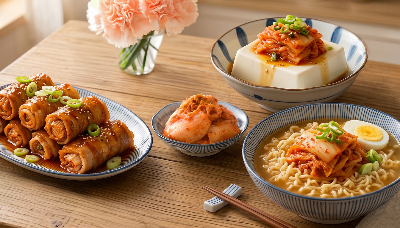 協發行韓式泡菜創意料理推薦-母親節居家料理的首選組合