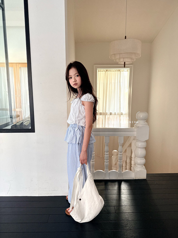 正韓夏CCOMMA 兩色小姐姐綁帶上衣