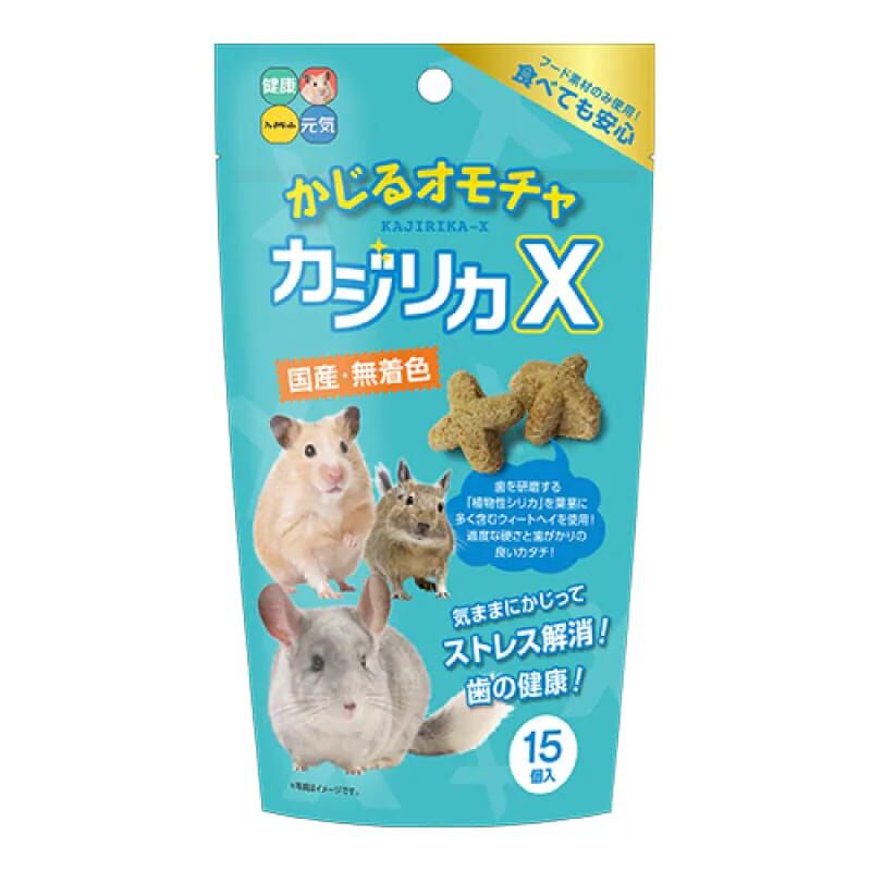 Hipet X形磨牙草餅 15粒