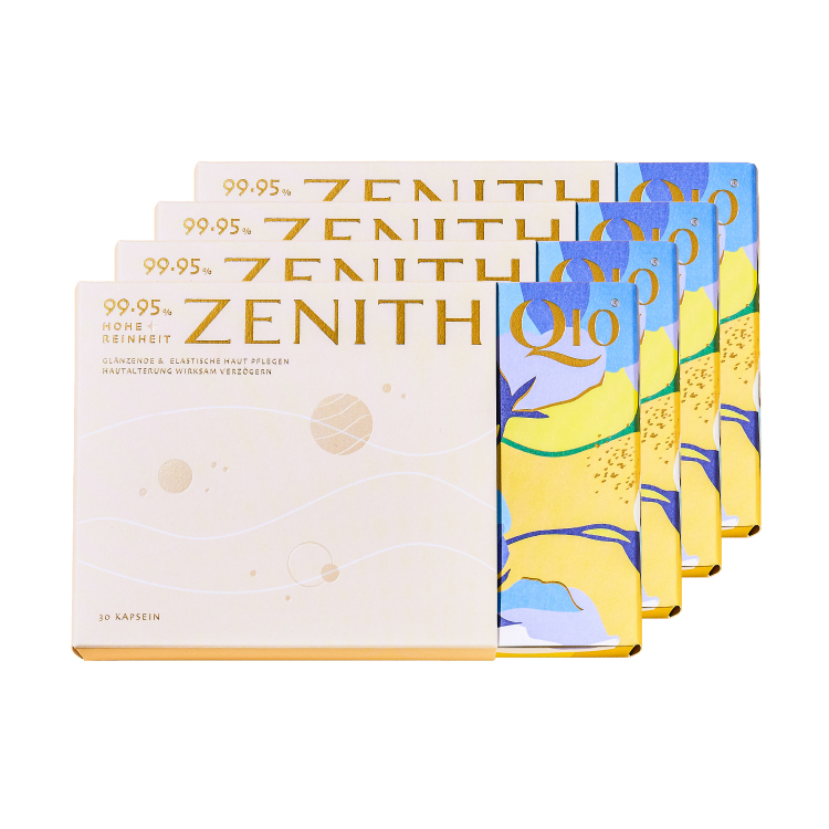 ZENITH Q10德國頂級輔酶Q10膠囊 30顆/盒 (4入組)｜專業藥廠 醫師推薦