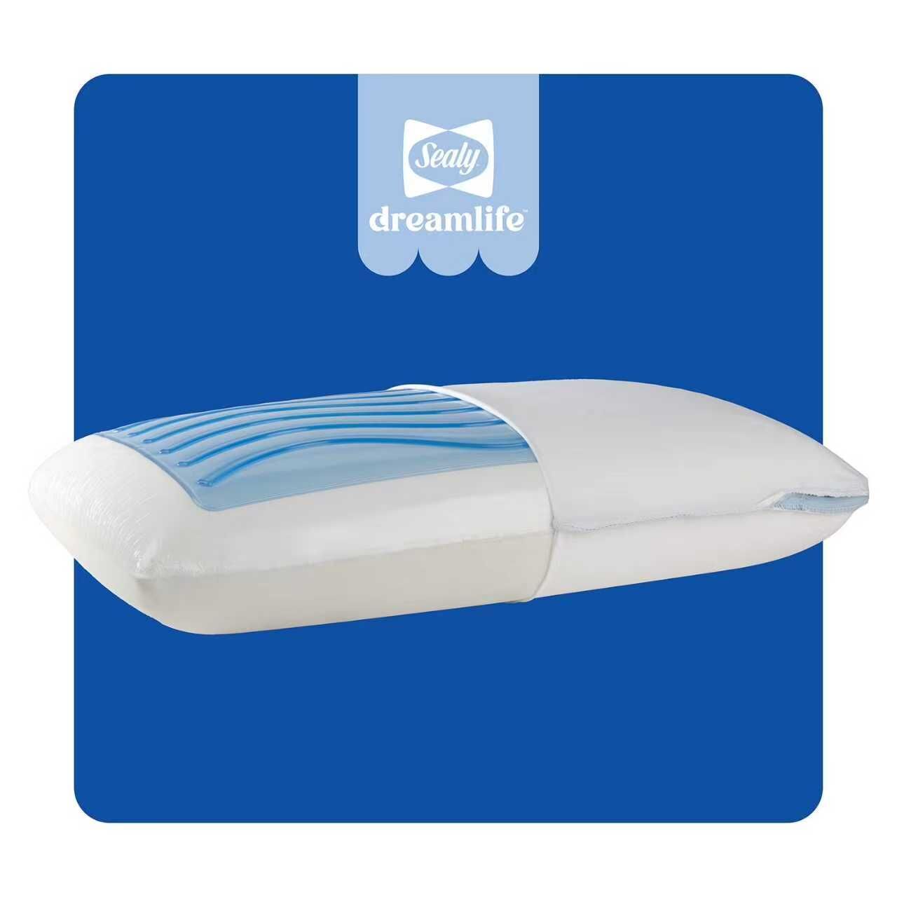 【預購】Sealy H050805 中等硬度凝膠記憶綿枕