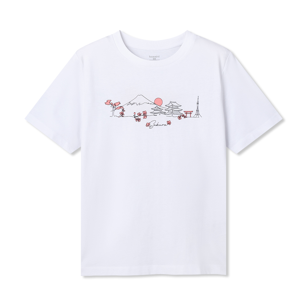 Ladies Graphic Short Sleeves Tee