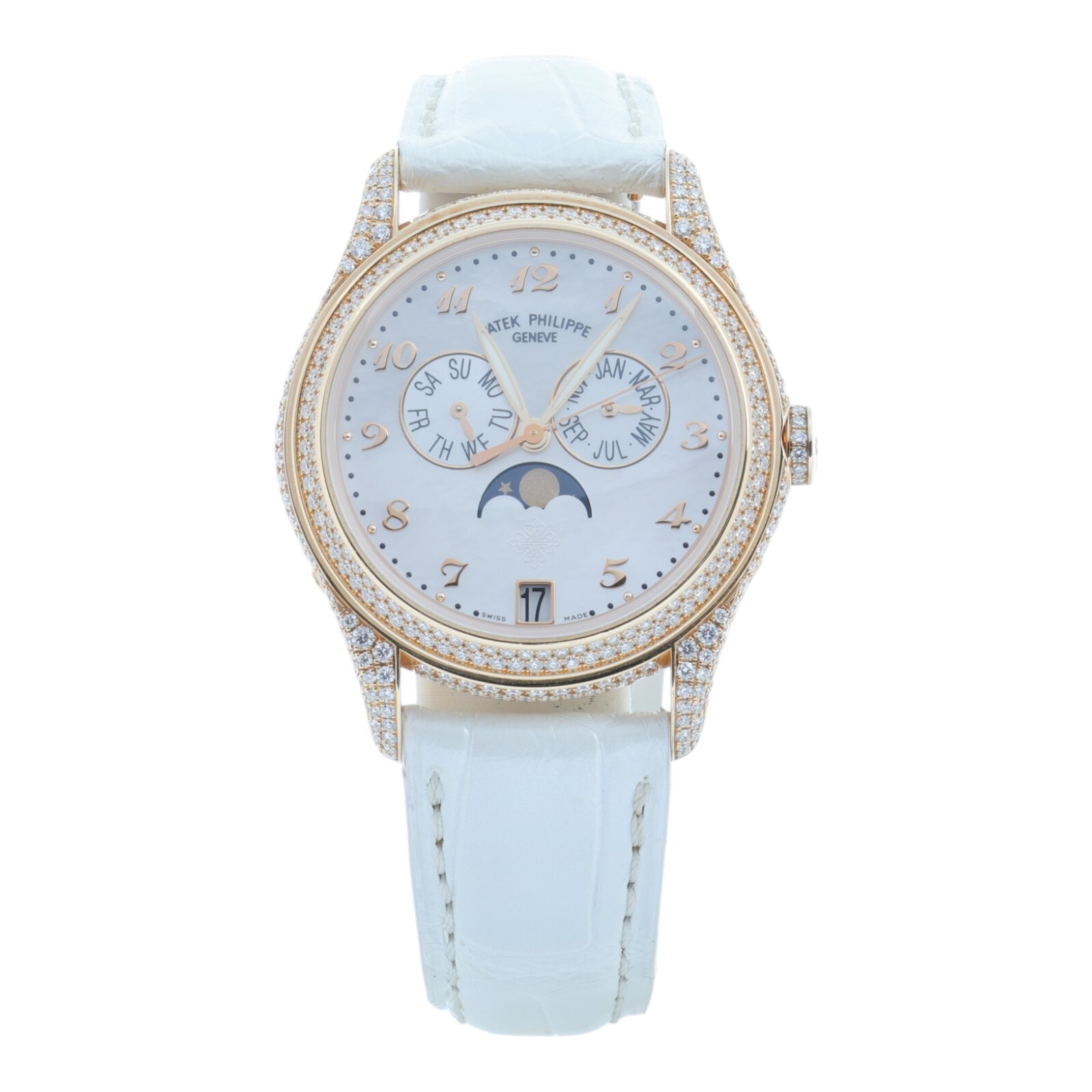 百達翡麗 PATEK PHILIPPE COMPLICATIONS 年曆 月相 女士 腕錶 4937R-001
