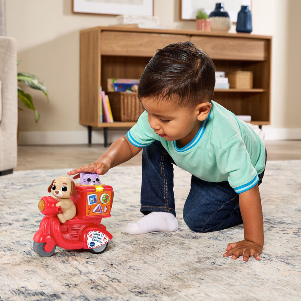 Vtech 嗶嗶外送摩托車
