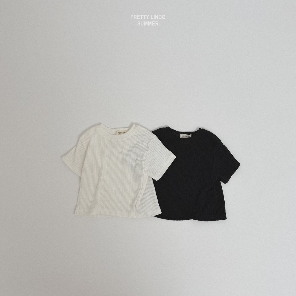 韓國🇰🇷Lindo 純色針織Ｔ恤(XS-XL)