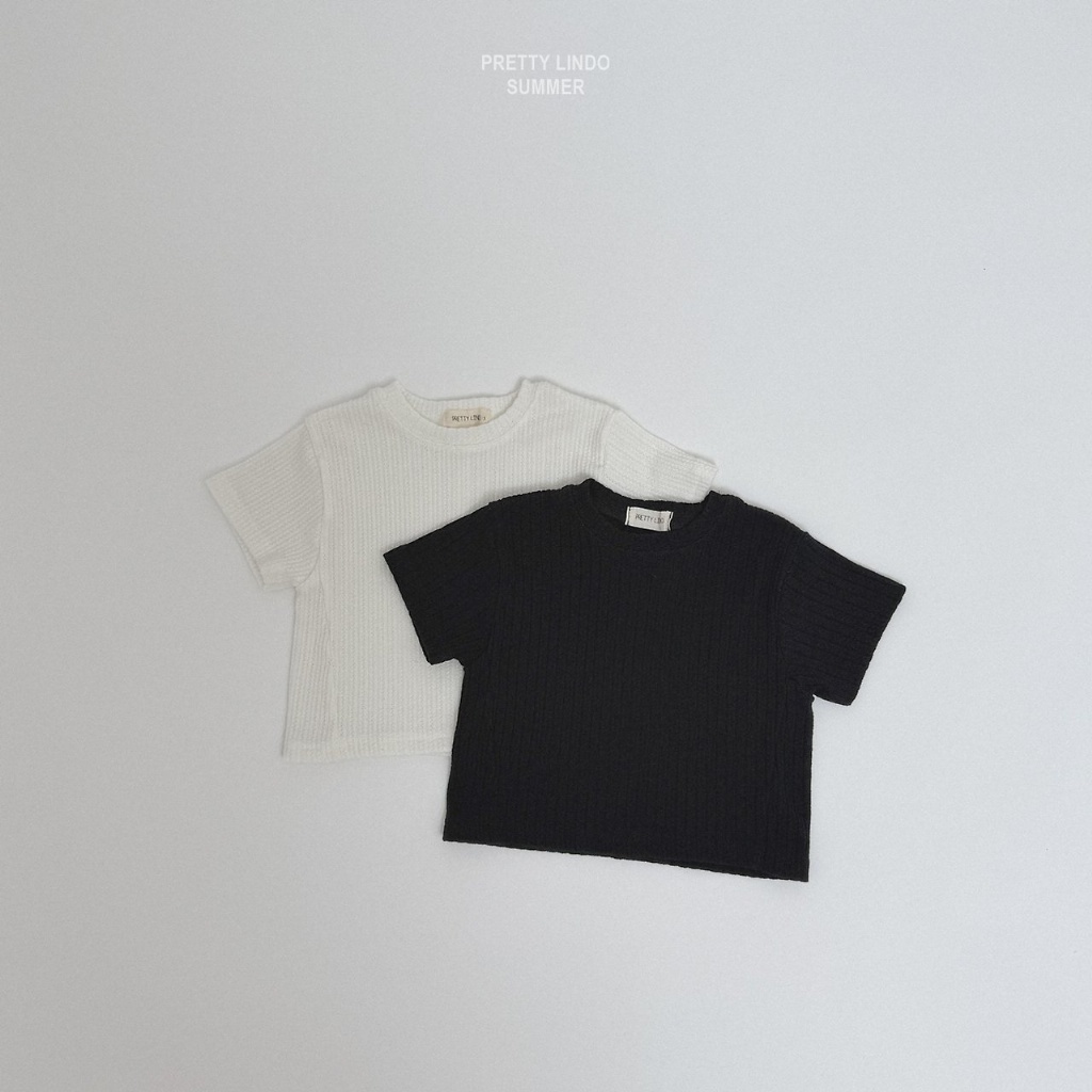 韓國🇰🇷Lindo 純色針織Ｔ恤(XS-XL)