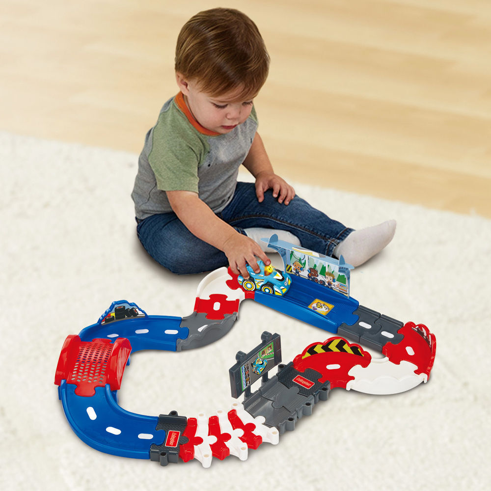 Vtech 聲光城市嘟嘟車-小小賽車軌道組