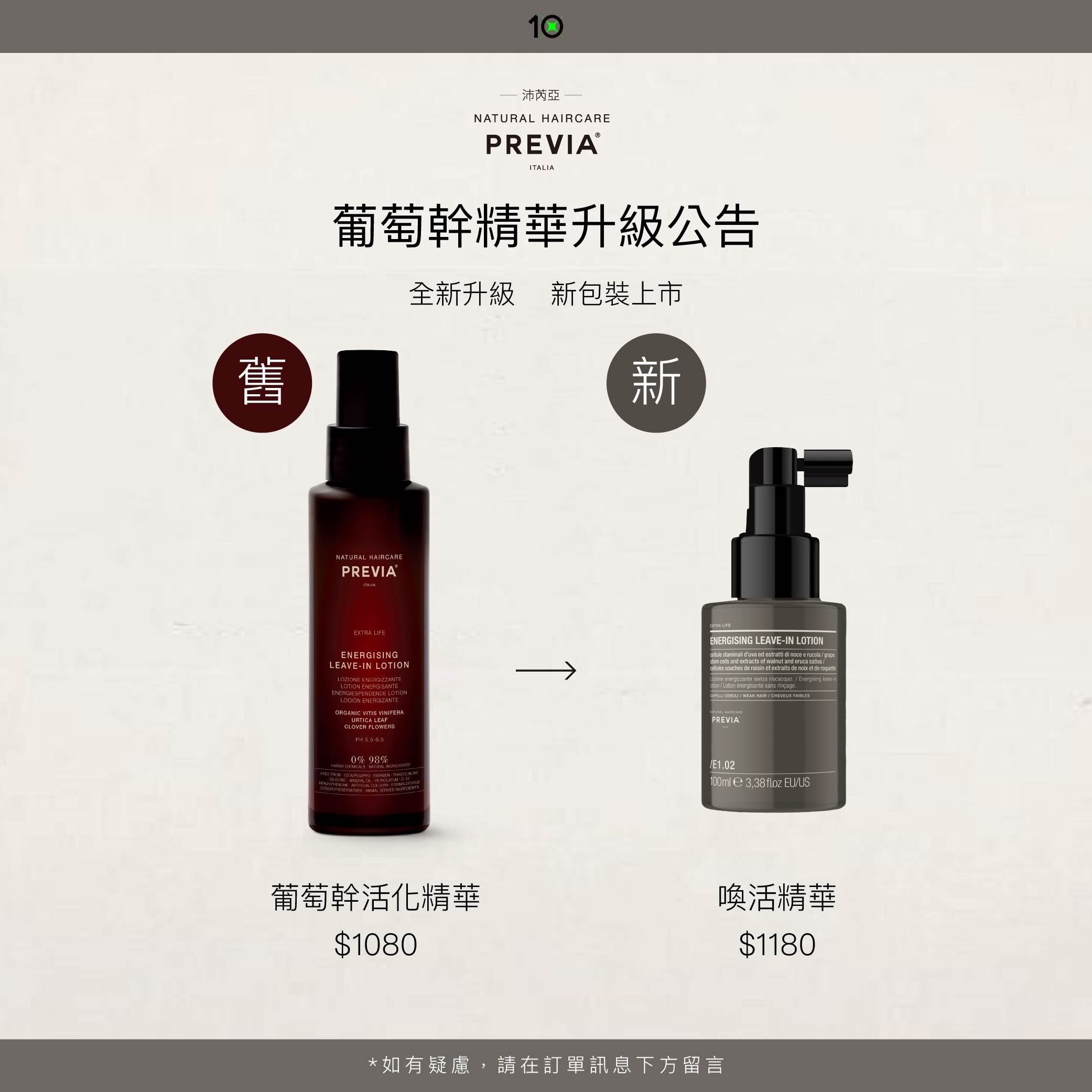 PREVIA 喚活精華【 葡萄幹精華 】