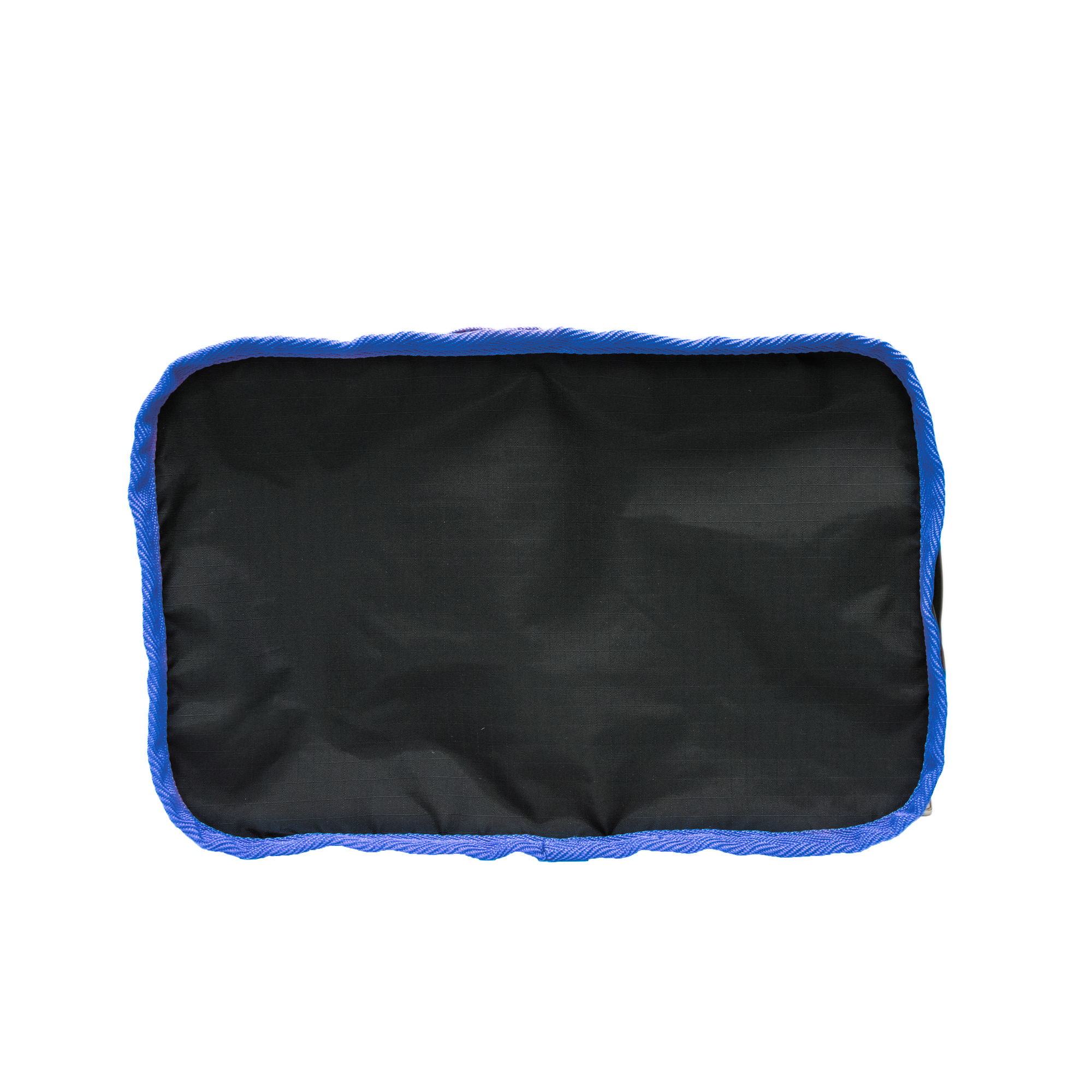 SMALL PACKING CUBE (RECYCLED BLACK W/BLUE)