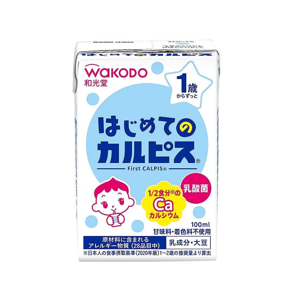 WAKODO First Calpis 100ml × 3 Packs (Suitable for 12 month and older)