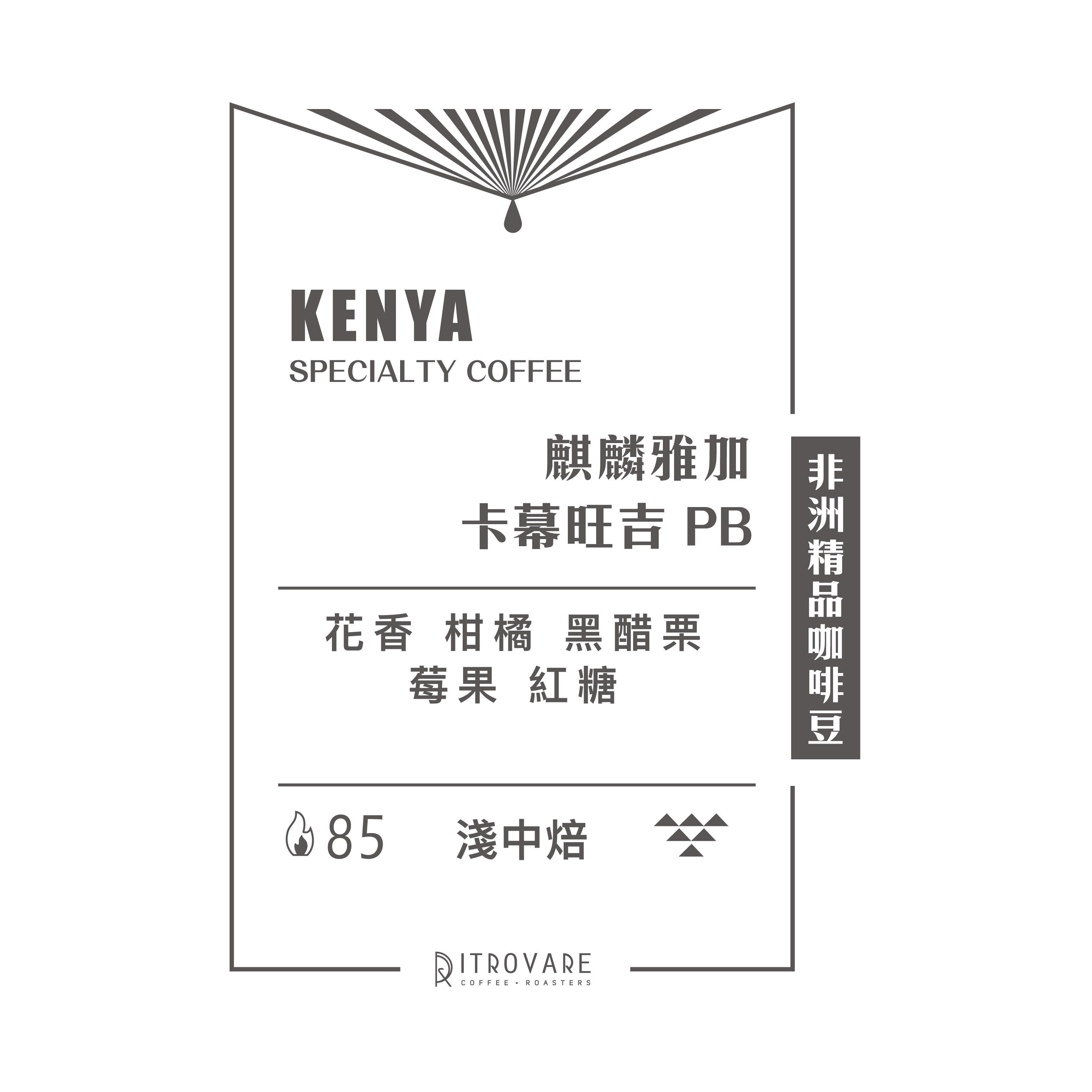 【非洲精品咖啡豆】肯亞 麒麟雅加 卡幕旺吉 PB