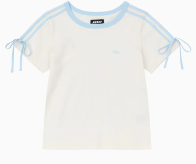 EF49-51 Nerdy Ribbon Tie S/S T-Shirt