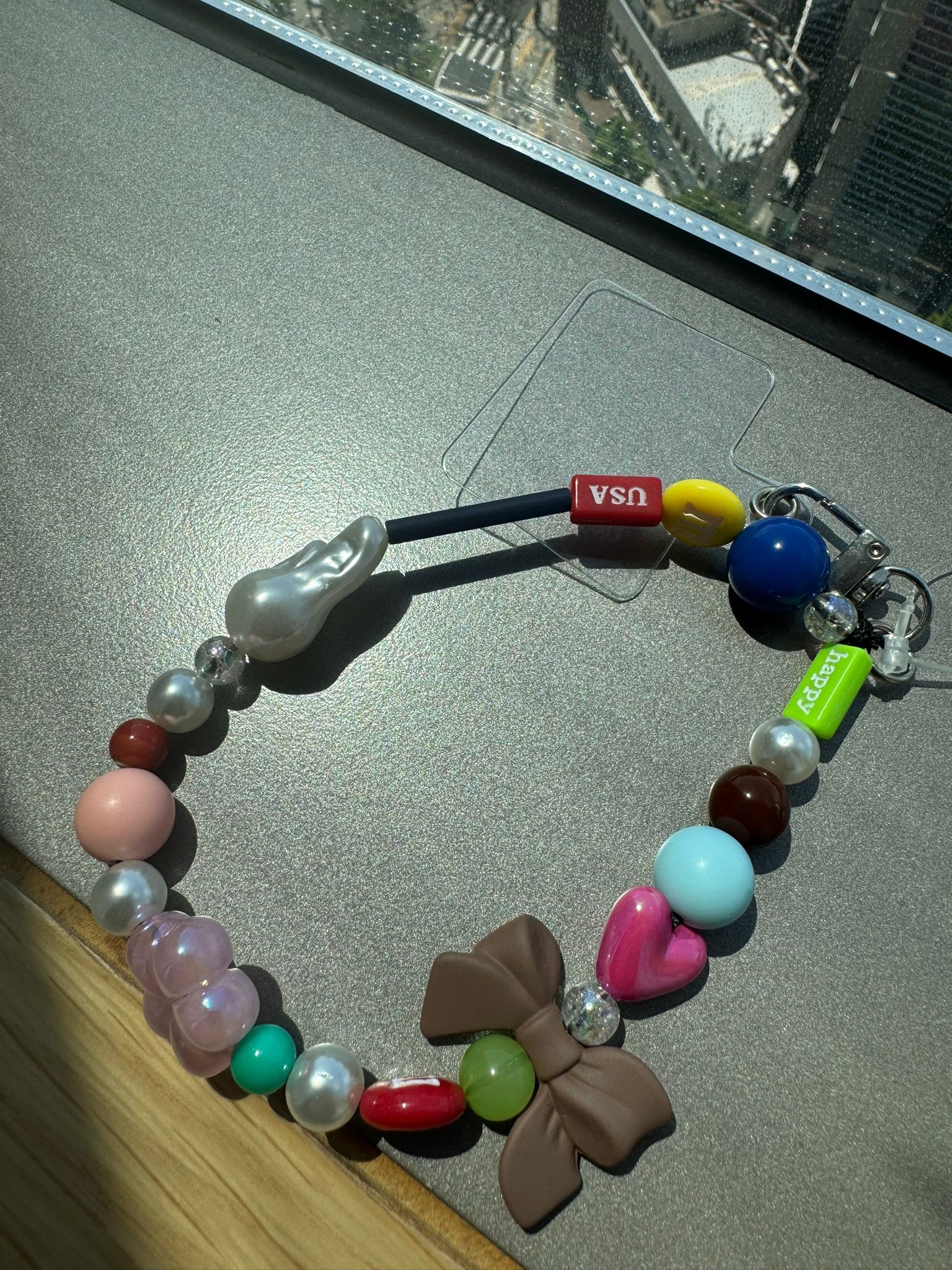 (7387 )M&M電話繩