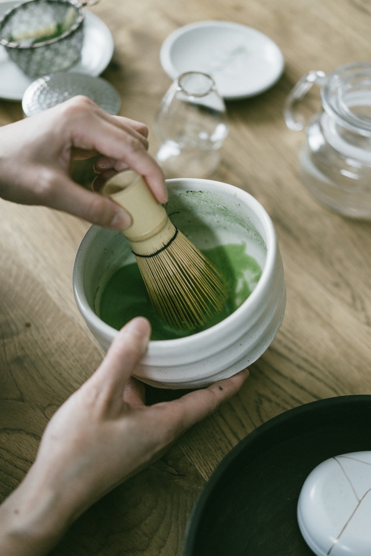抹茶專用竹筅（百本立）