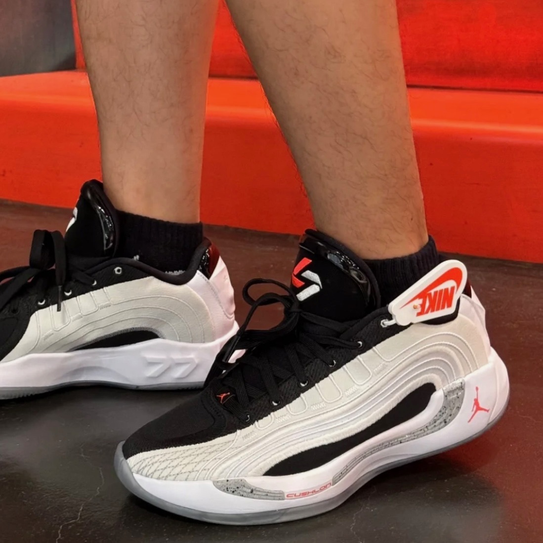 NIKE JORDAN LUKA 4 PF 白黑 籃球鞋 喬丹 運動 男鞋 HF0824-101