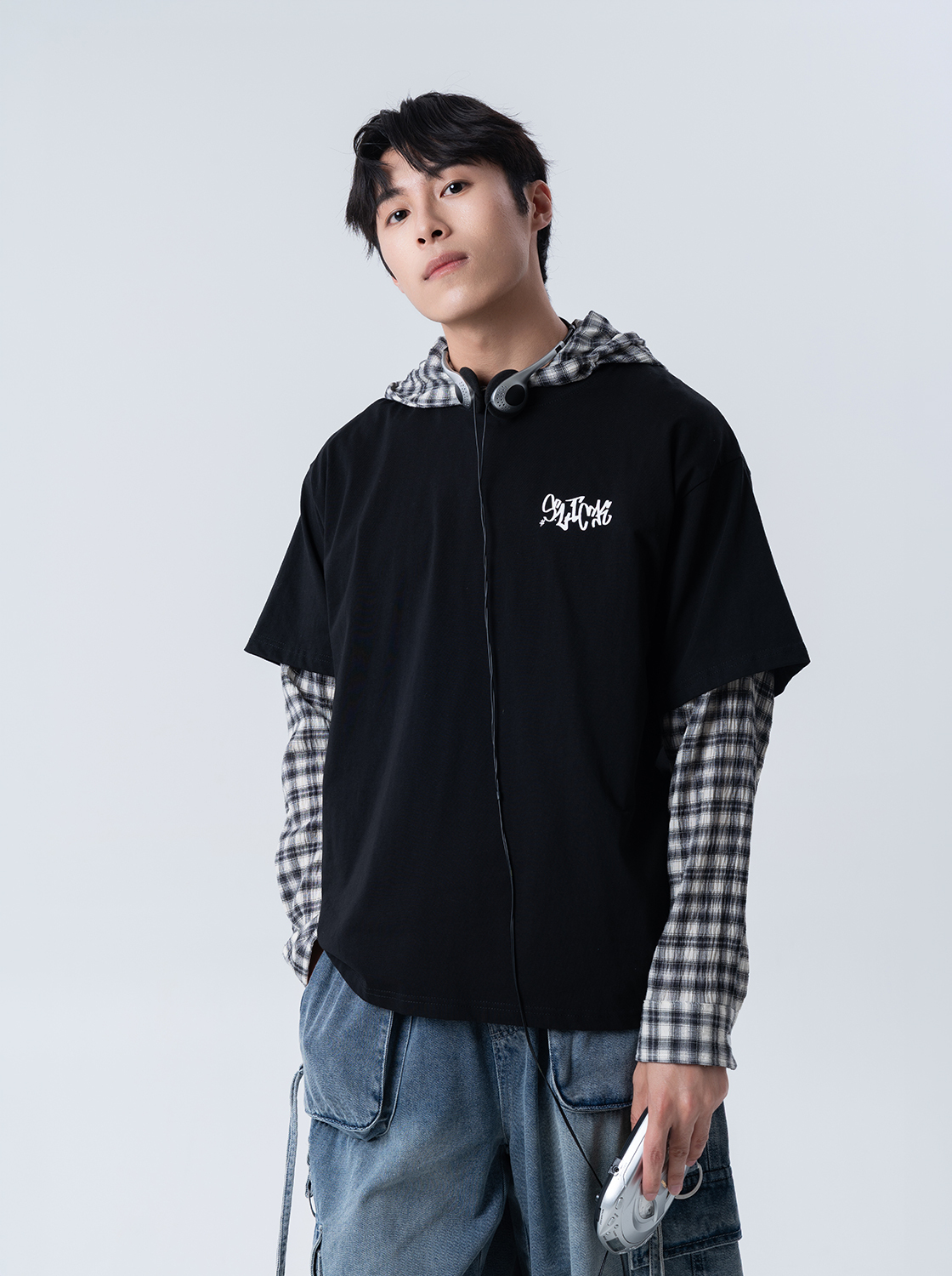 【3件999】【期間限定】夏日超爽棉自我風格草寫印花TEE