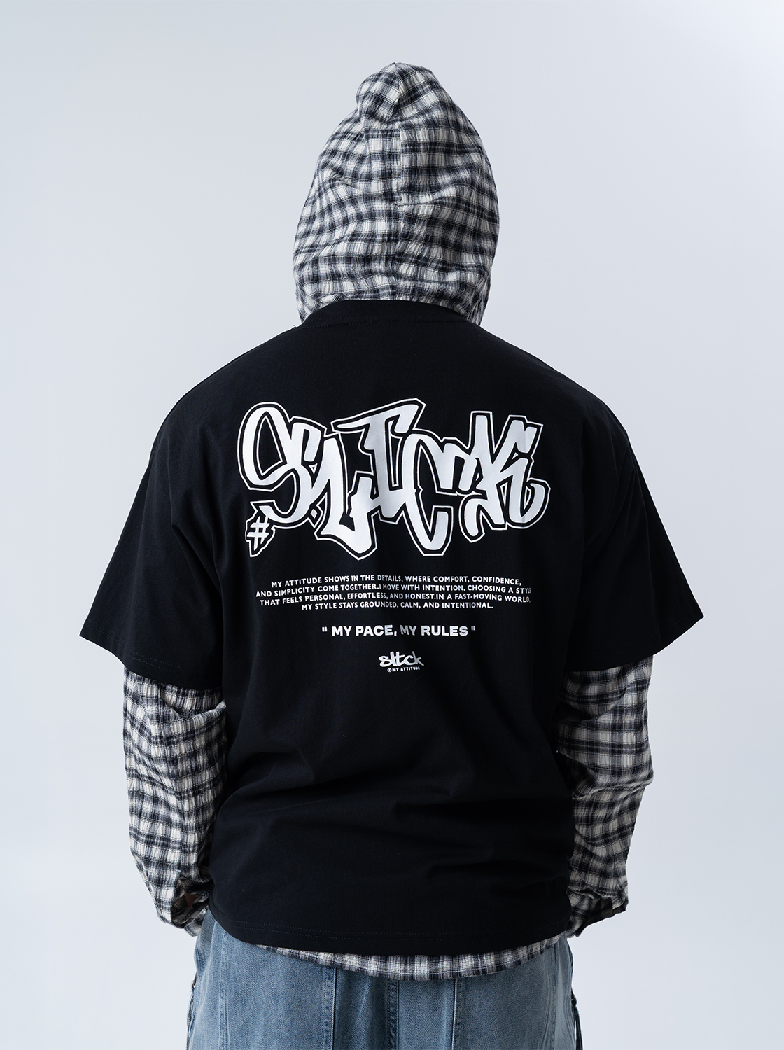 【3件999】【期間限定】夏日超爽棉自我風格草寫印花TEE