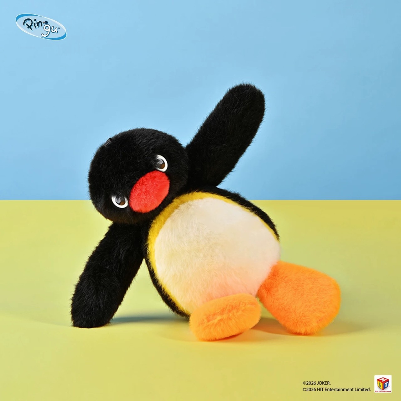PINGU 企鵝家族 超能力系列 炸毛鵝 吊飾玩偶