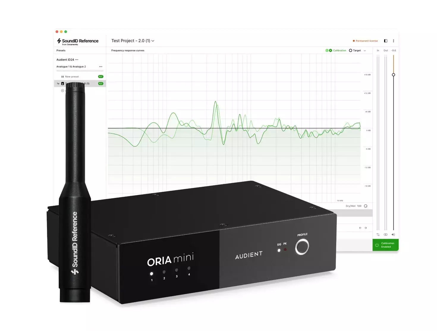 Audient ORIA Mini & SoundID Reference All in 1｜空間校正錄音介面