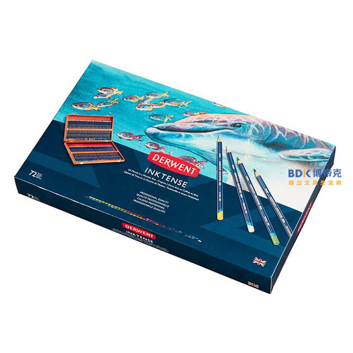 【預購】DERWENT 德爾文 INKTENSE 水墨色鉛(木盒) 圓桿 系列