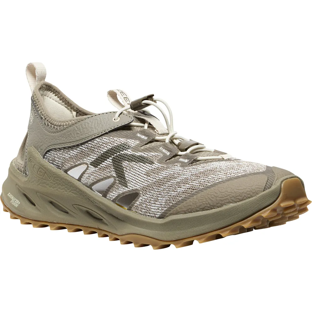 KEEN 男款 ZIONIC ADV 全地形輕量健行涼鞋 Monochrome Brindle 卡其 26SS
