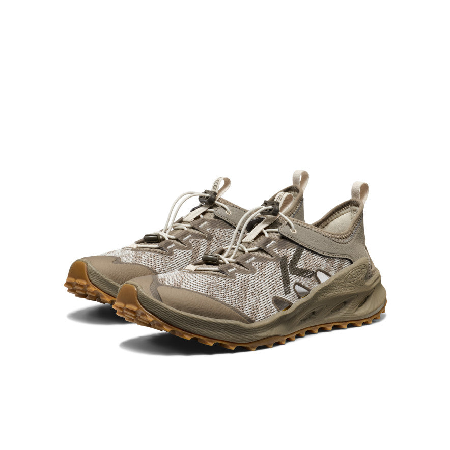 KEEN 男款 ZIONIC ADV 全地形輕量健行涼鞋 Monochrome Brindle 卡其 26SS