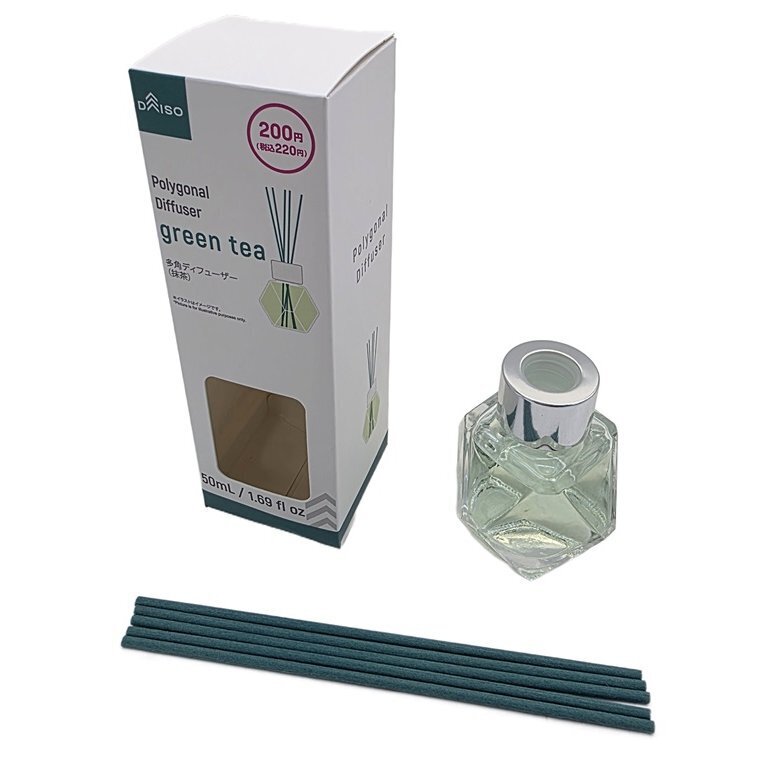 擴香瓶/多角形 抹茶 50ml