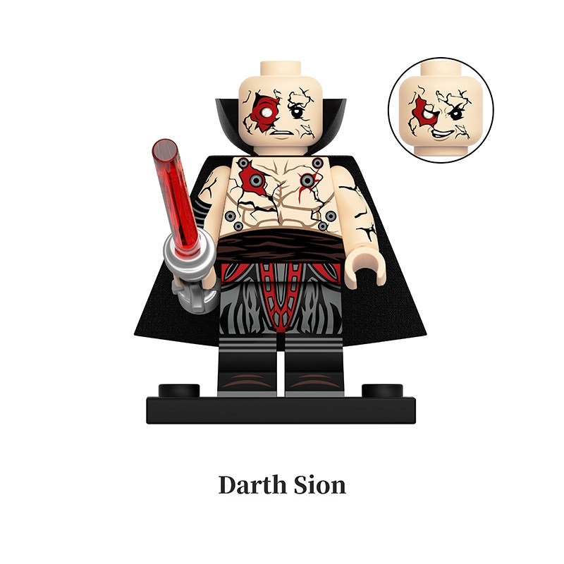 Star Wars Darth Sion Custom Minifigures Fit Lego MB2009