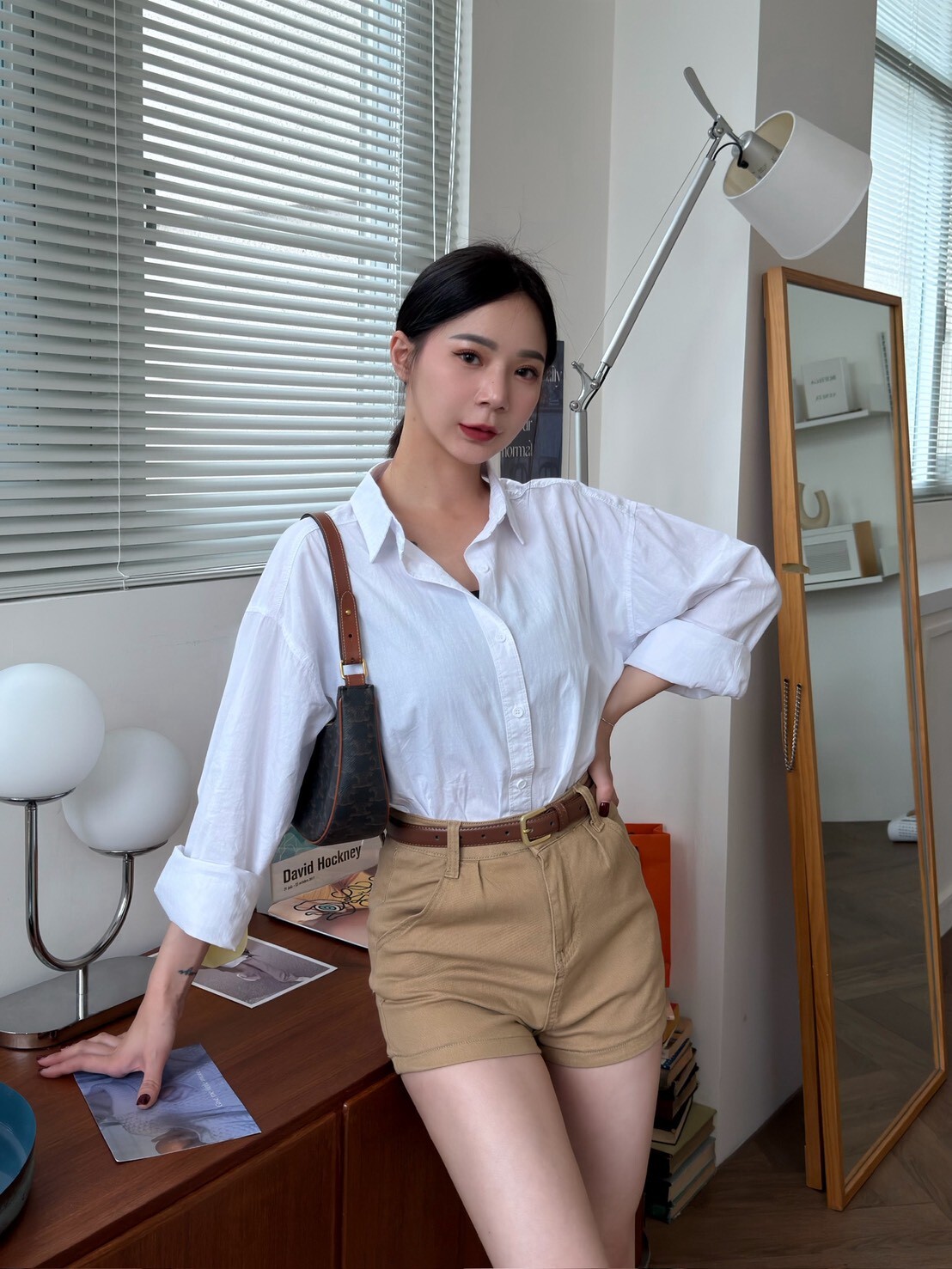 自留款簡約柔軟襯衫