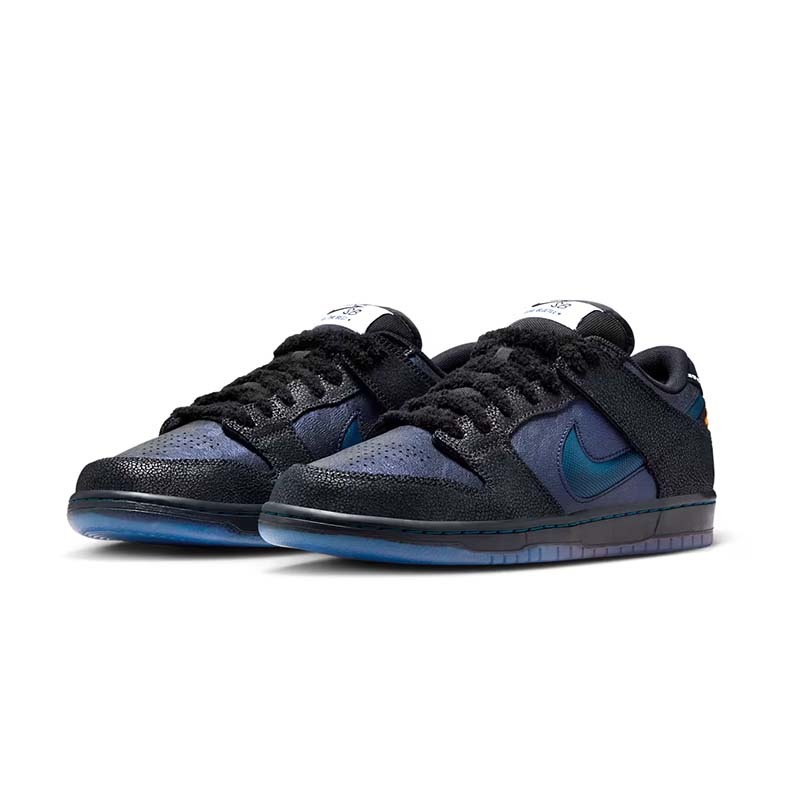 Bluetile x Nike SB Dunk Low Pro "Monarch Butterfly" 帝王斑蝶 限量 深藍 黑色 休閒鞋 男鞋 IQ1323-001 [台灣現貨]