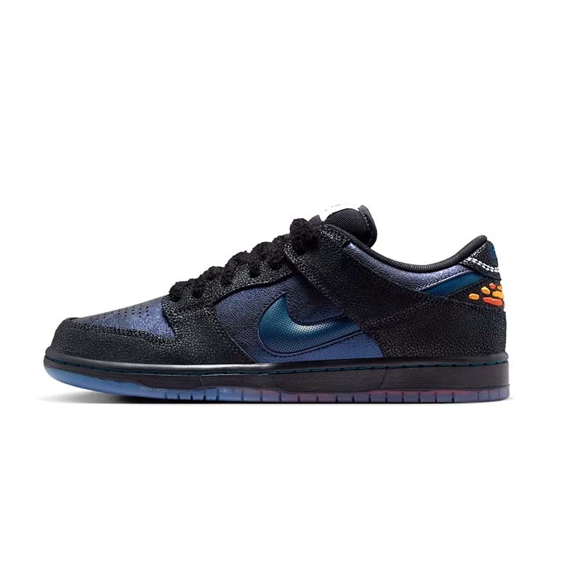 Bluetile x Nike SB Dunk Low Pro "Monarch Butterfly" 帝王斑蝶 限量 深藍 黑色 休閒鞋 男鞋 IQ1323-001 [台灣現貨]