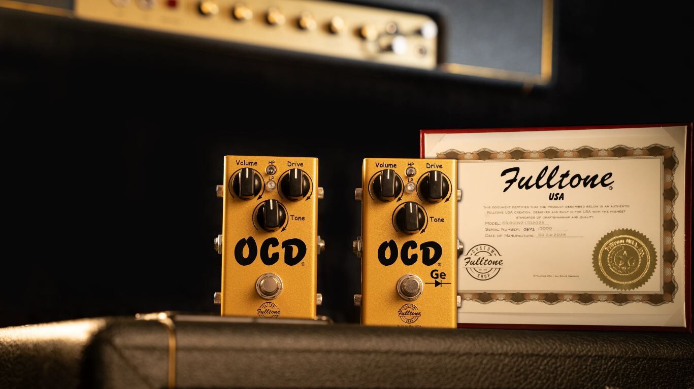 FULLTONE OCD-GE GOLD STANDARD 鍺元件限量破音踏板