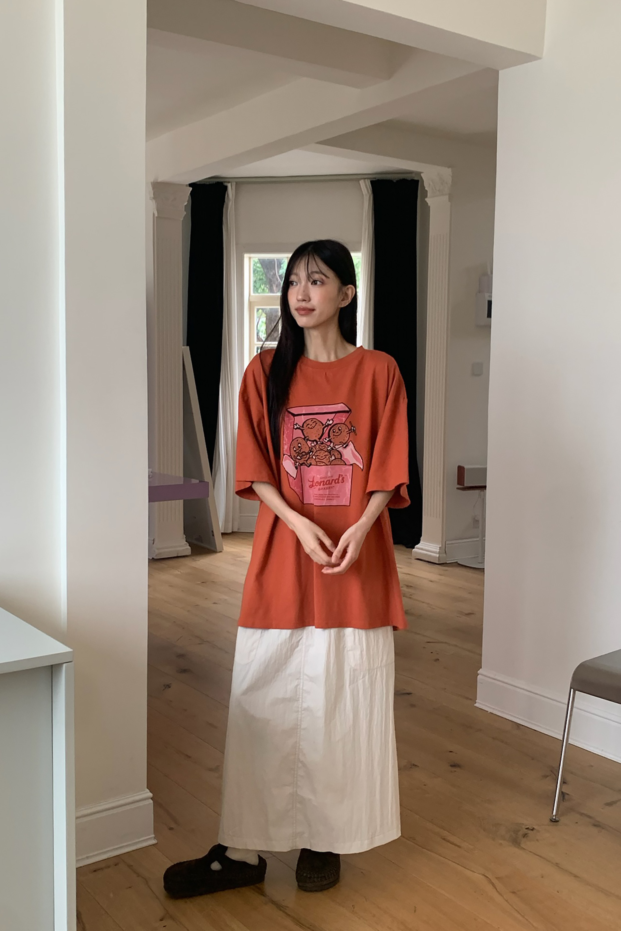 May｜美式烘焙俏皮印花短t 3色