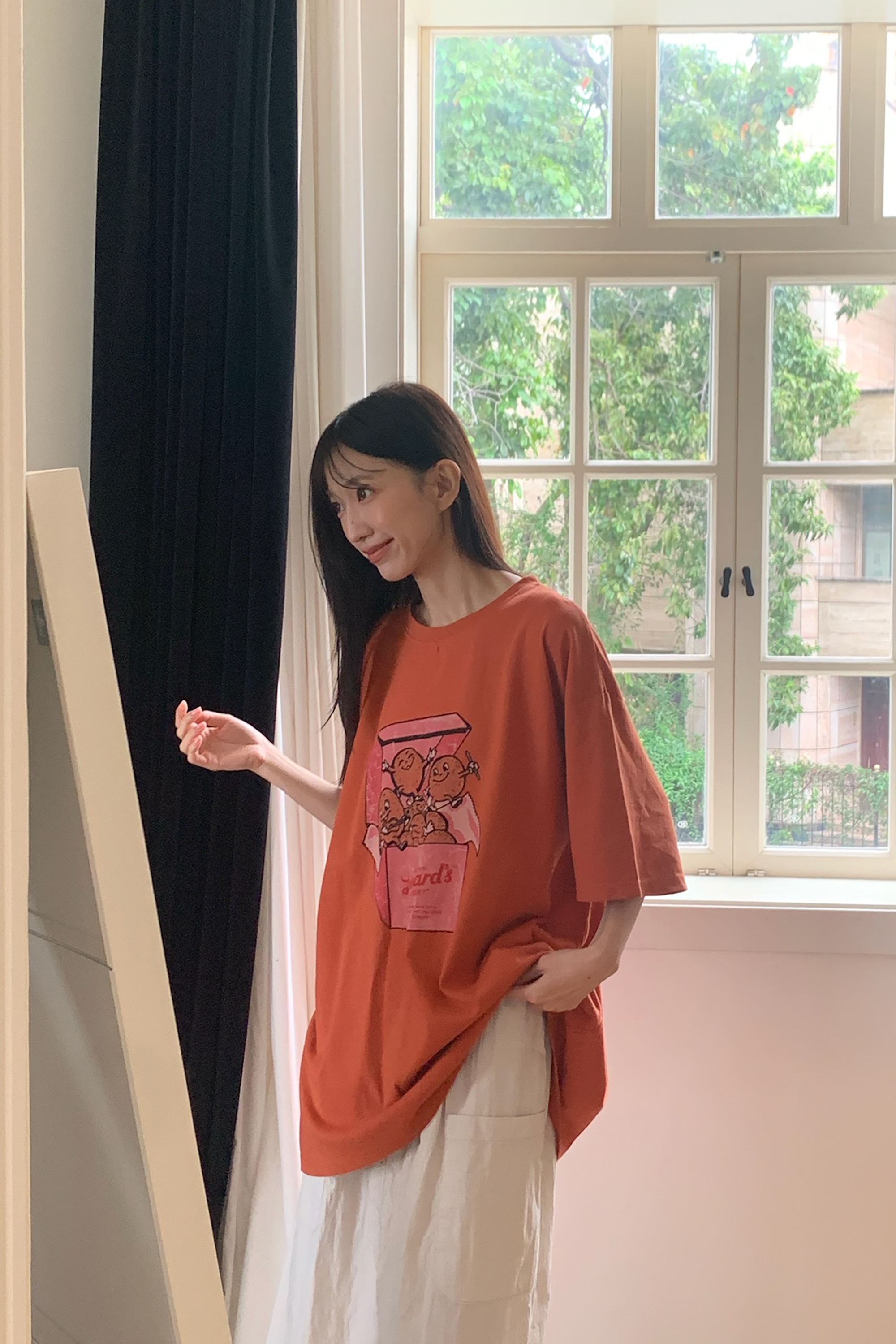 May｜美式烘焙俏皮印花短t 3色