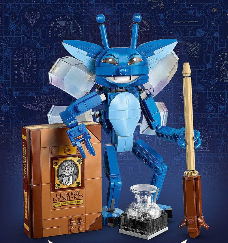 Harry Potter Cornish Pixie  Building Set Fit Lego NO BOX NA007