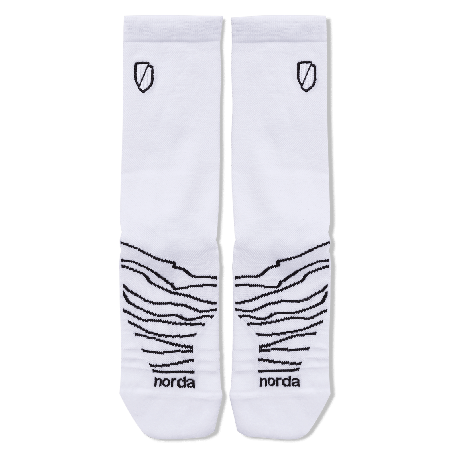 norda｜Performance Sock White