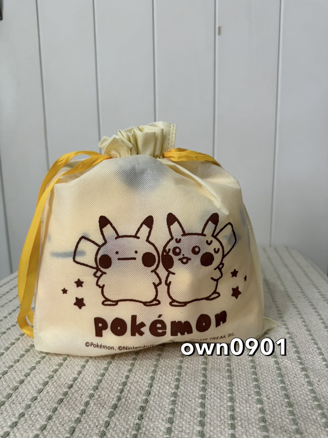 【OWN】Pokémon 寶可夢 韓國限定 百變怪 百變皮 皮卡丘 拉環 玩偶 兩隻一組 引線